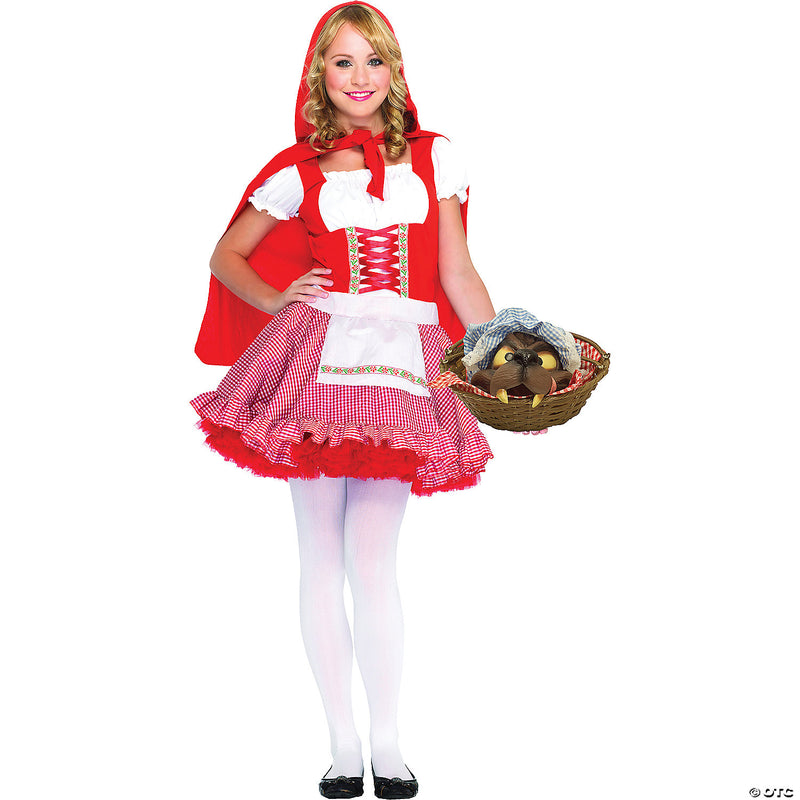 Teen Red Riding Hood Costume - Step into the Storybook! 🌹🐺 - image 1
