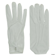 Theatrical Gloves With Snap | Costume-Shop.com - BLACK - image 2