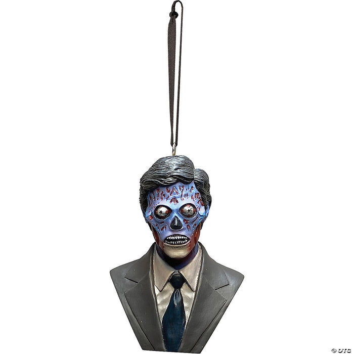 Holiday Horrors They Live Alien Ornament