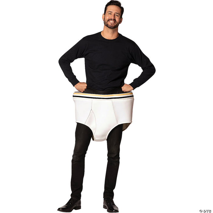 Briefly Brilliant! Tighty Whities Costume 🩲😂