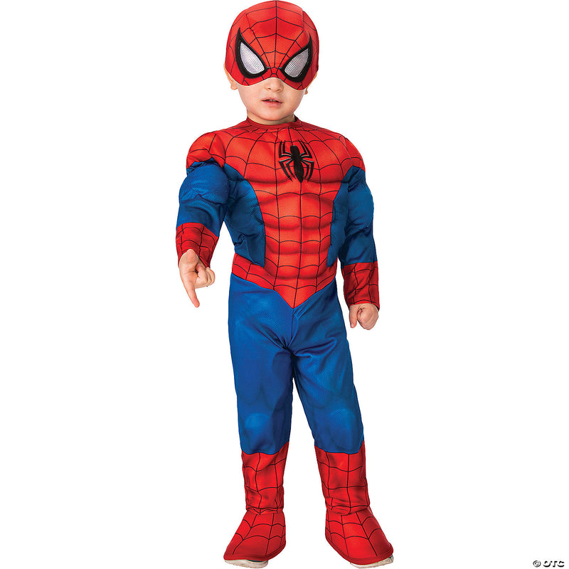 Toddler Boy's Super Hero Adventures Deluxe Spiderman Costume - image 1