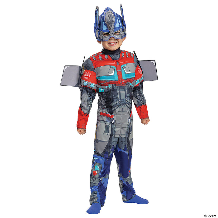 Toddler Classic Muscle Transformers Optimus Prime T7 Costume Medium 3T-4T