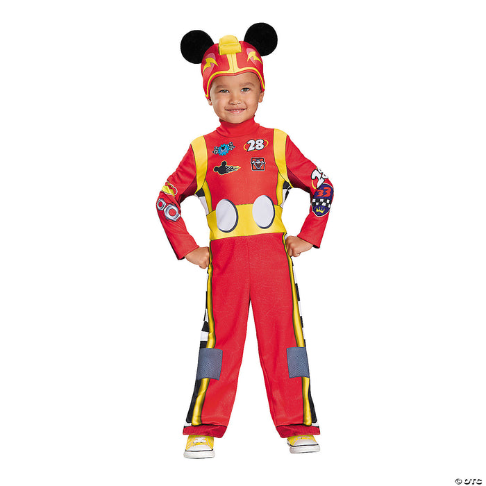 Toddler Classic Roadster Racers Mickey Costume Large 4-6