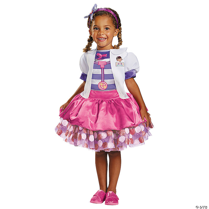 Toddler Deluxe Doc McStuffins Costume  Large 4-6