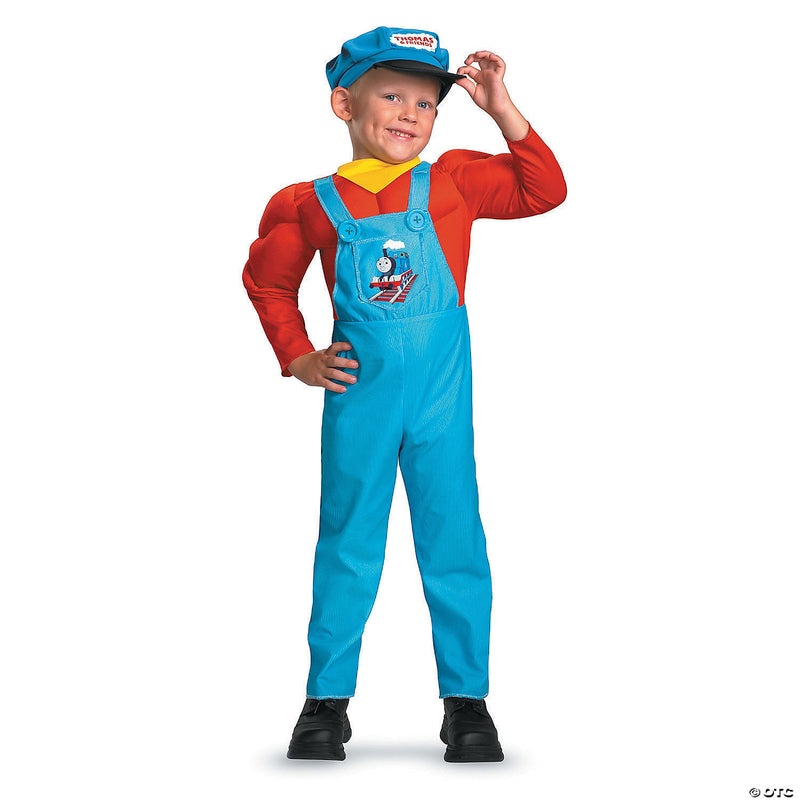 Toddler Boy’s Muscle Chest Thomas the Tank Engine™ Thomas Costume - 2T - image 1