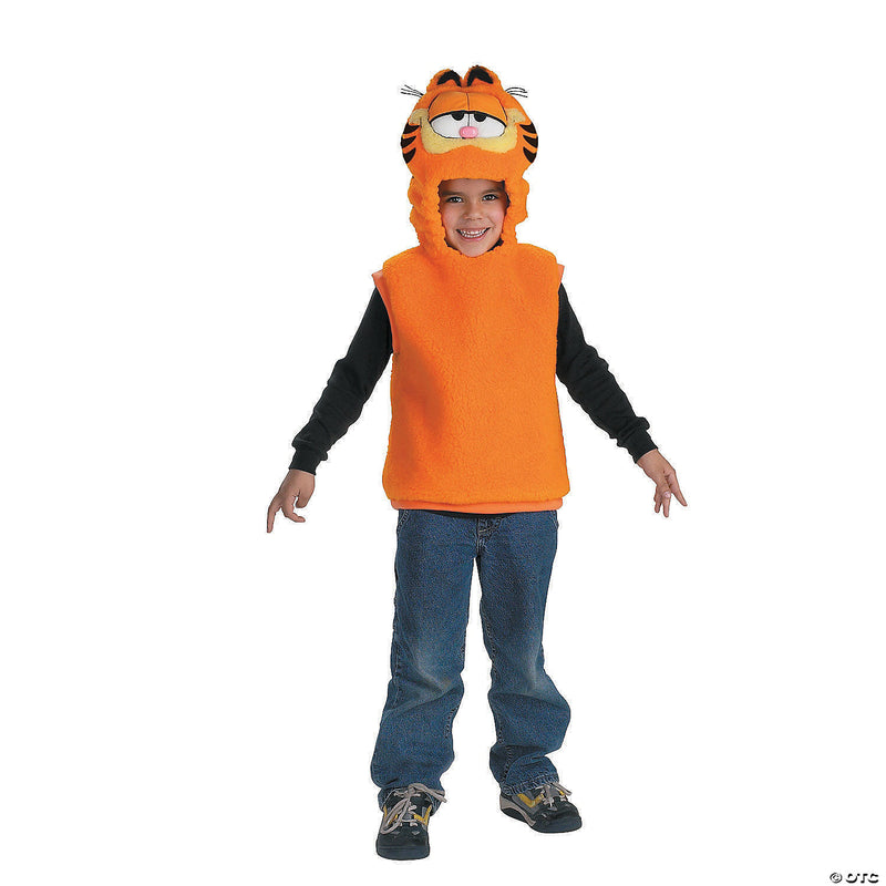 Toddler Garfield™ Vest Costume - 1T-2T - TODDLER 1T-2T - image 1