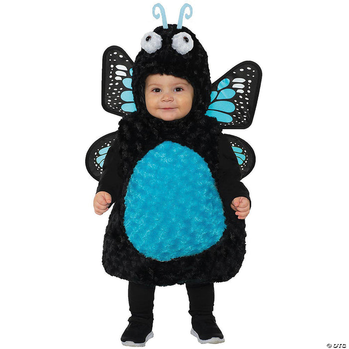 Toddler Girl's Blue Butterfly Costume - 2T-4T