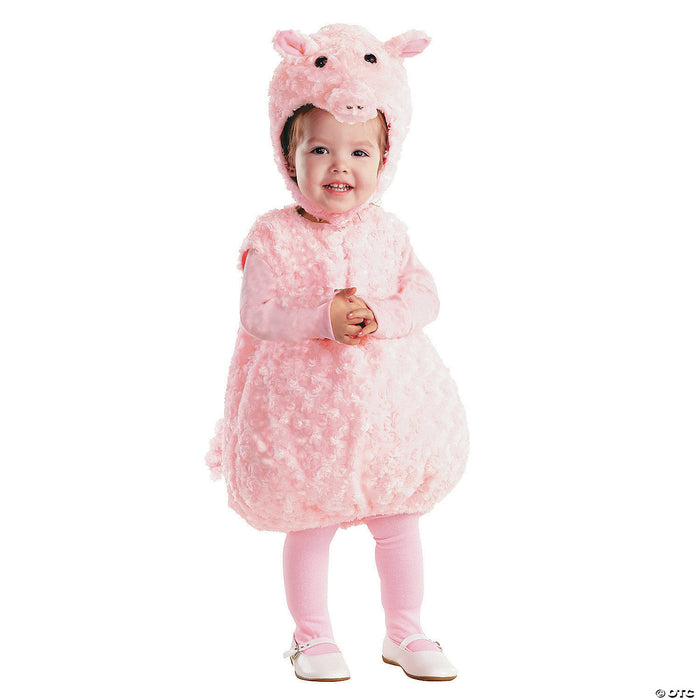 Toddler Girl's Cute Piglet Costume - Oink Your Way into Adorable Fun! 🐷💕