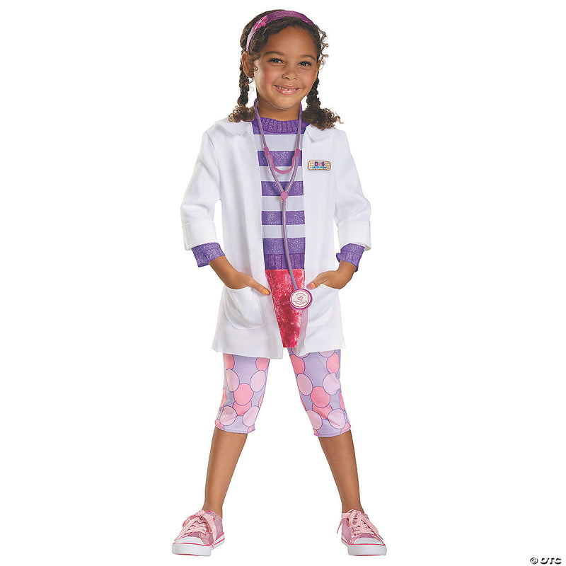 Girl’s Deluxe Doc McStuffins™ Costume - Small - CHILD 4-6X - image 2