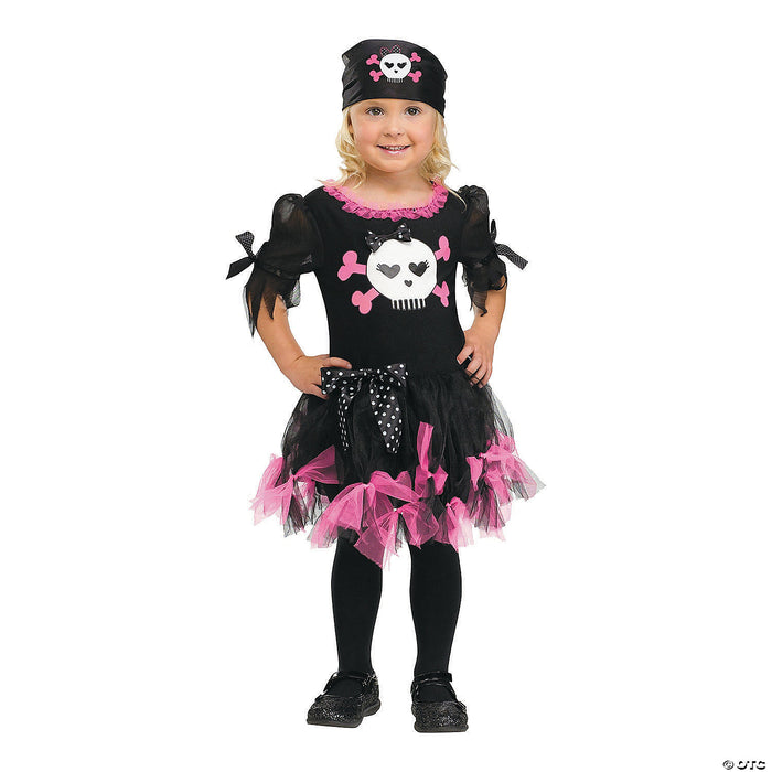 Toddler Girl’s Sally Skully Costume - 3T-4T