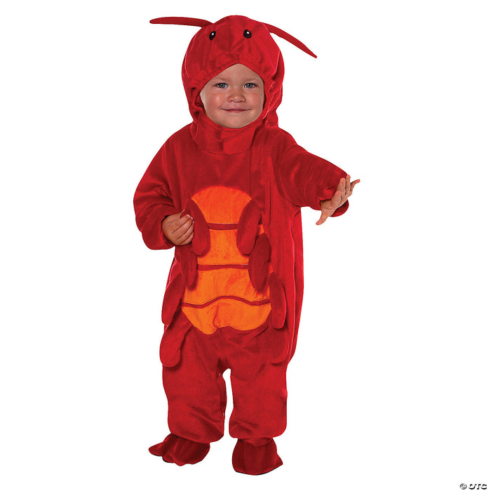 Toddler Happy Hoodie Lobster Costume - Dive Into Fun! 🦞🌊
