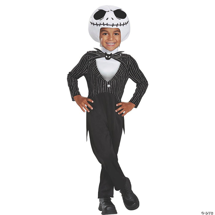 Toddler Nightmare Before Christmas Jack Skellington Costume - 3T-4T