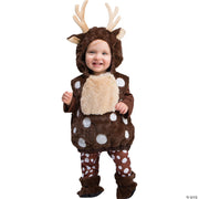 Toddler Oh Deer Hooded Costume - TODDLER 3T-4T - image 1