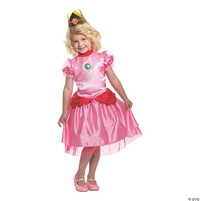 Toddler Princess Peach Costume - 3T-4T