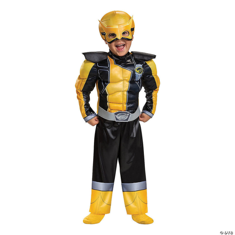 Toddler's Muscle Gold Ranger Beast Morphers Costume - image 1