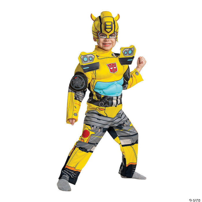 Toddler's Muscle Transformers Bumblebee Costume
