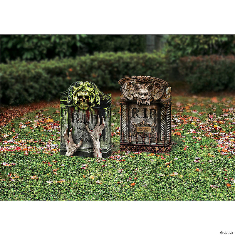 Photorealistic Tombstone Decorations - image 1