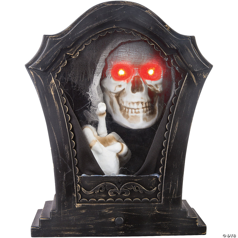 Tombstone Tapping Skeleton Decoration - image 1
