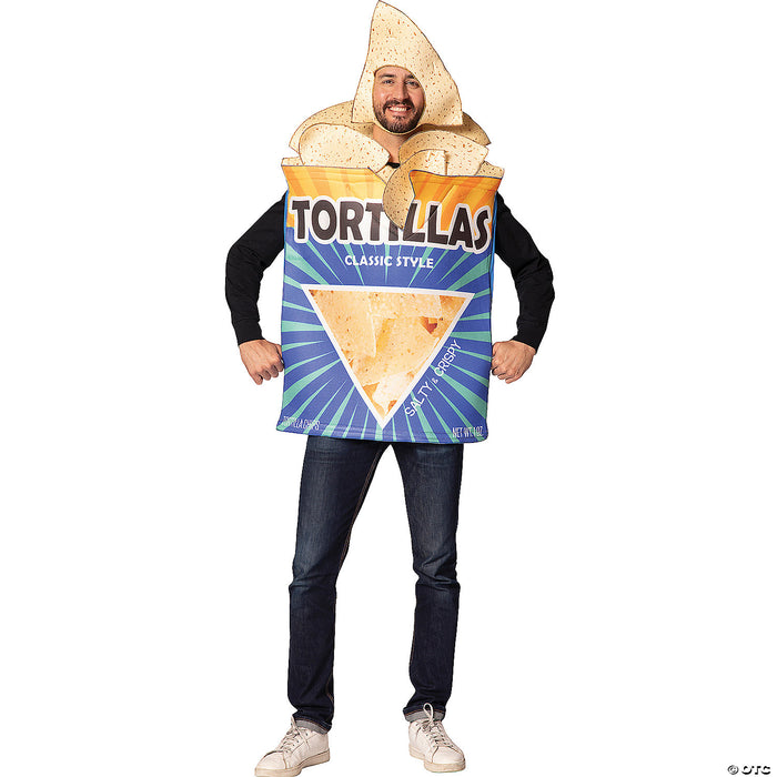 Crunch Time! Tortilla Chips Bag Costume 🌮🎉