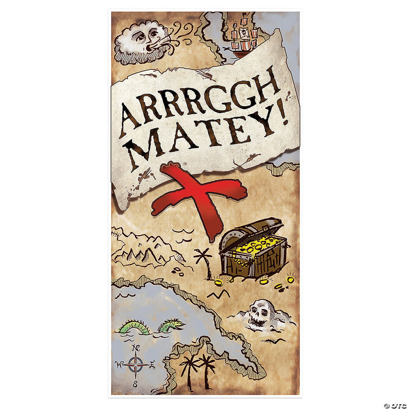 Treasure Map Door Cover - image 1