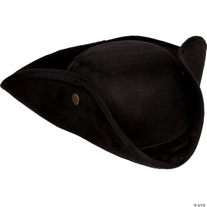 Tri Corner Faux Suede Hat - Adult - image 1