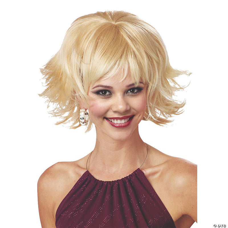 Trippy Shag Blonde Wig - image 1