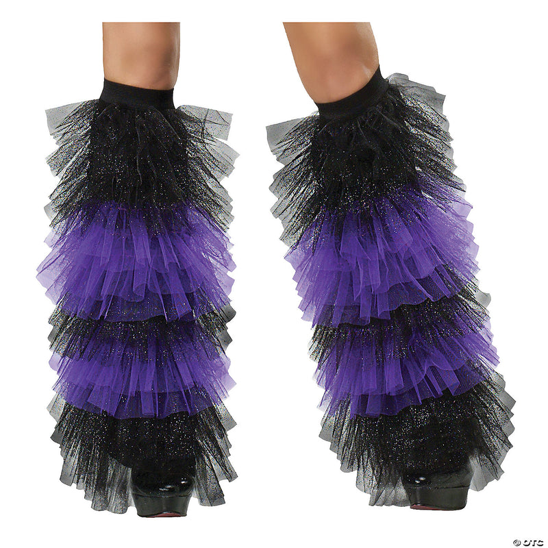 Tulle Ruffle Boot Covers | Costume-shop.com