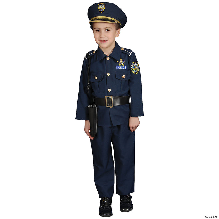 Unisex Police Child Costume