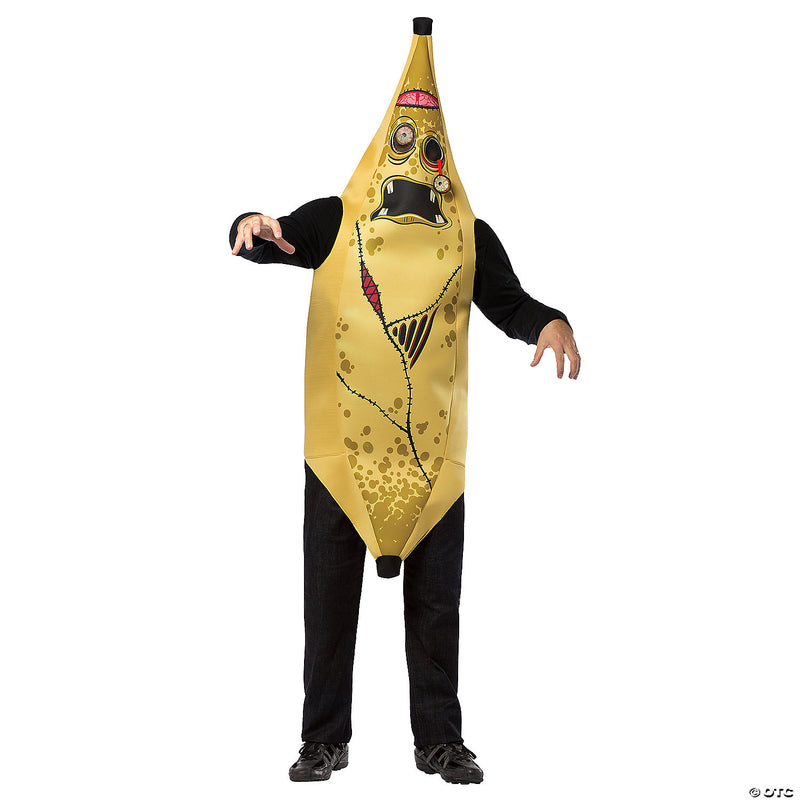 Zombie Banana Peel-Out Costume - Go Bananas with a Spooky Twist! 🍌🧟 XL - image 1