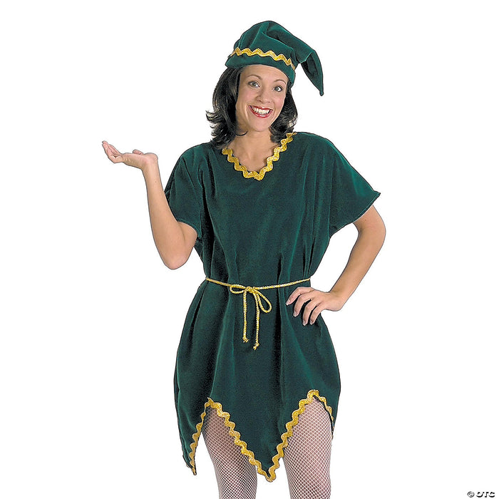 Velvet Elf Tunic | Costume-shop.com