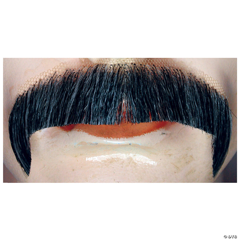 Villain Mustache - Blend Dark Brown-Gray - BROWN/GRAY - image 1