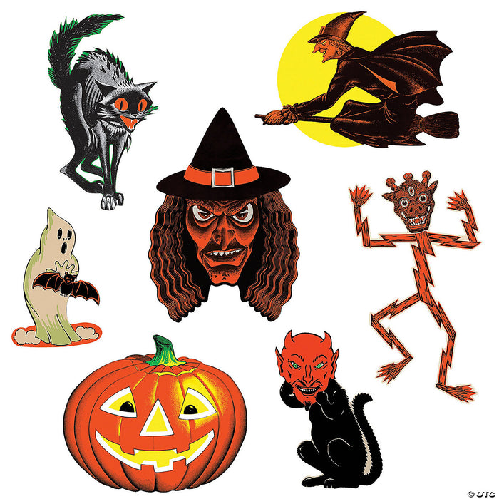 Vintage Halloween Cutouts