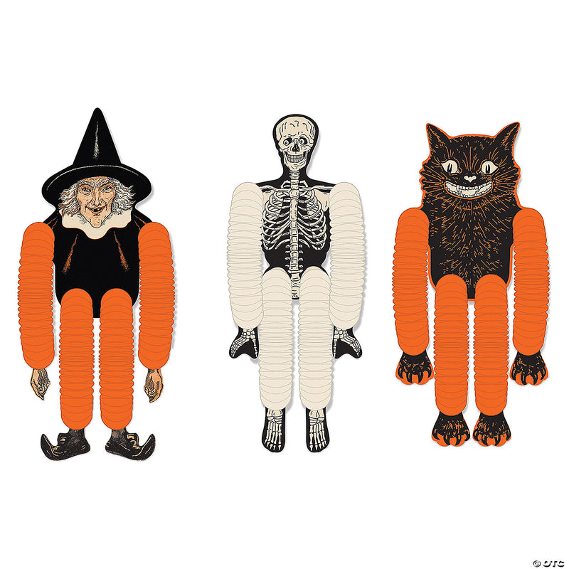 Vintage Halloween Tissue Dancers | Costume-shop.com - image 1
