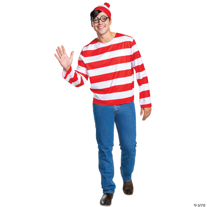 Classic Waldo Adult Costume