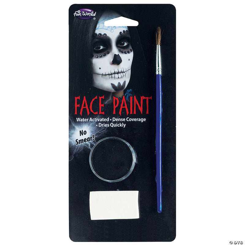 Water Activated Face Paint - BLACK - image 1