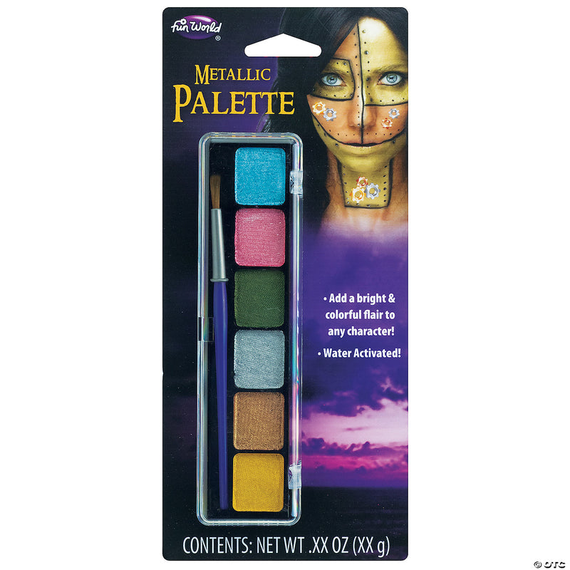 Water Activated Makeup with Snap Tray - METALLIC GOLD - image 1