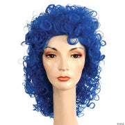 Wavy Disco Clown Wig - HOT PINK - image 3