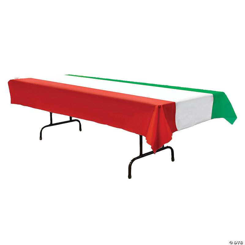 White And Green Tablecover - image 1