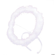 Black Marabou Angel Halo | Costume-Shop.com - BLACK - image 2