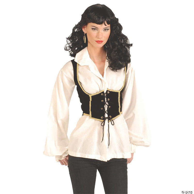 Women’s Pirate Vest Costume - Standard - ONE SIZE - image 1