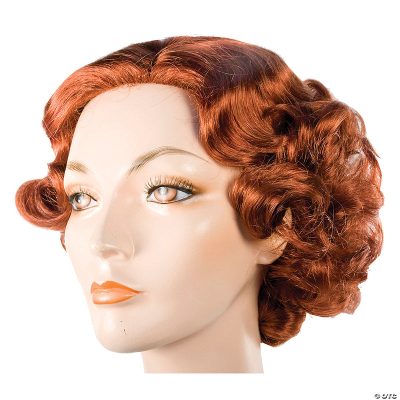 Women's 1930 Full Fluff Wig - RED-LIGHT - image 2