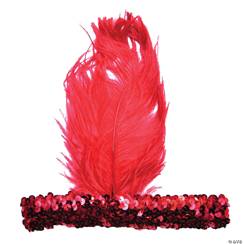 Women's 20s Flapper Headband | Costume-Shop.com - BLACK - image 2