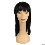 24-Inch Pageboy Wig with Bangs - AUBURN - image 2