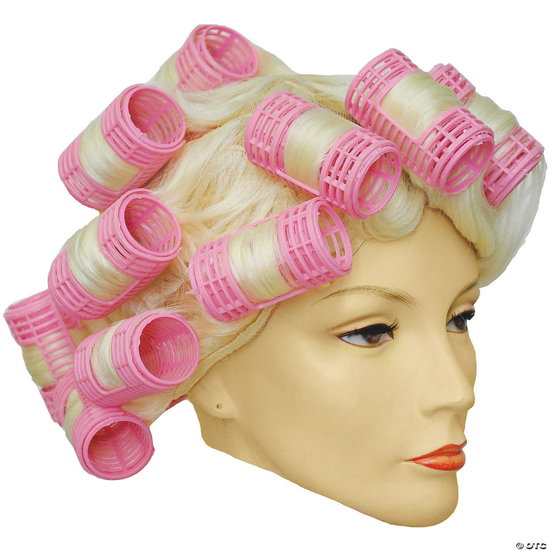 Women's 60s Curler Wig - CHAMPAGNE BLONDE - image 1
