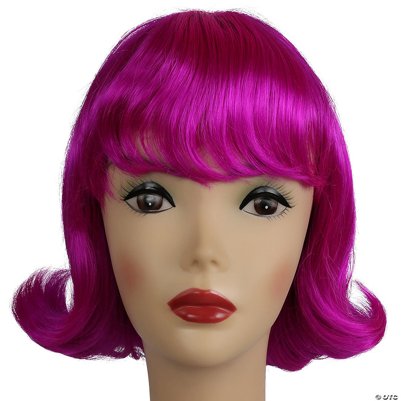 Women's 60s Short Lucy Flip Wig - CHAMPAGNE BLONDE - image 1