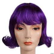 Women's 60s Short Lucy Flip Wig - CHAMPAGNE BLONDE - image 2
