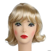 Women's 60s Short Lucy Flip Wig - CHAMPAGNE BLONDE - image 7