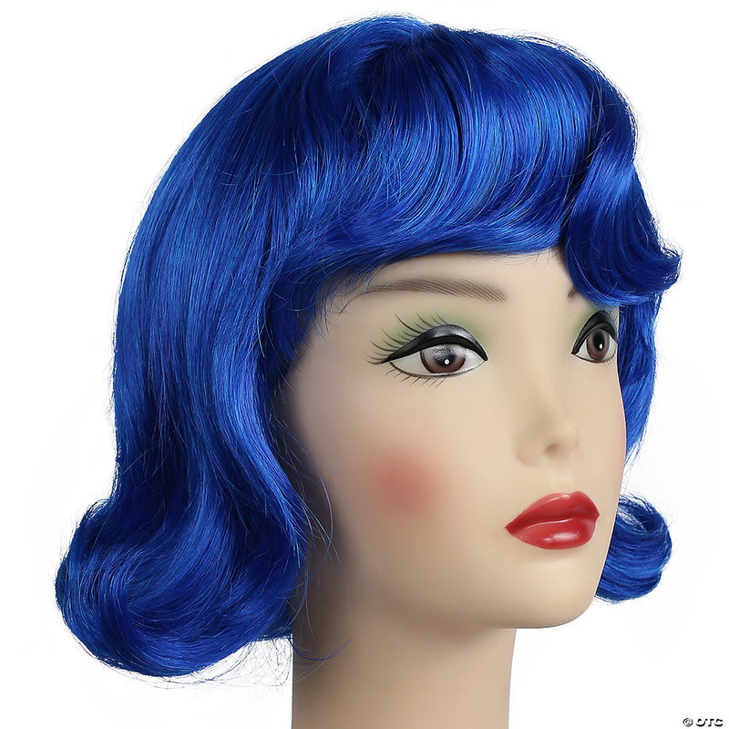 Women's 60s Short Lucy Flip Wig - CHAMPAGNE BLONDE - image 8