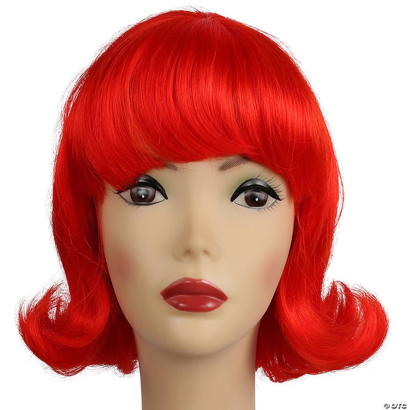 Women's 60s Short Lucy Flip Wig - CHAMPAGNE BLONDE - image 9