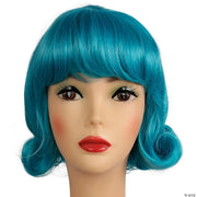 Women's 60s Short Lucy Flip Wig - CHAMPAGNE BLONDE - image 11